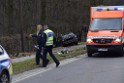 Schwerer VU Krad Pkw Koeln Porz Eil Grengeler Mauspfad P041